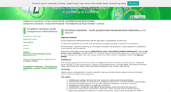 Desktop Screenshot of doradztwozawodowestudiapodyplomowekatowice.wsns.pl
